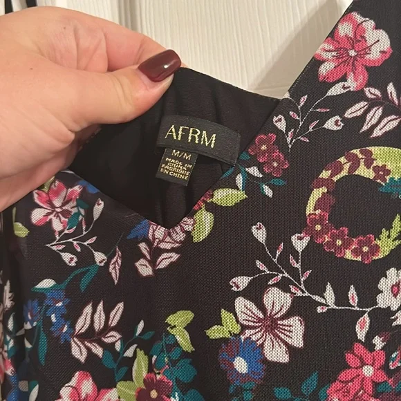 NWOT AFRM Amina mesh dress - Picture 4 of 6